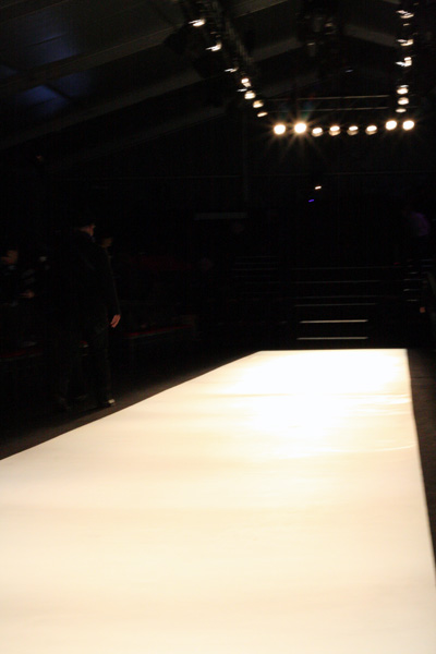 Fashion Runway on This Is The Actual Runway It Is Longer Than It Looks In The Photograph